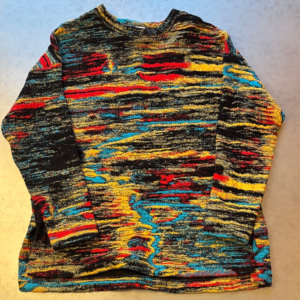 Akris Punto Multicolor Abstract Sweater